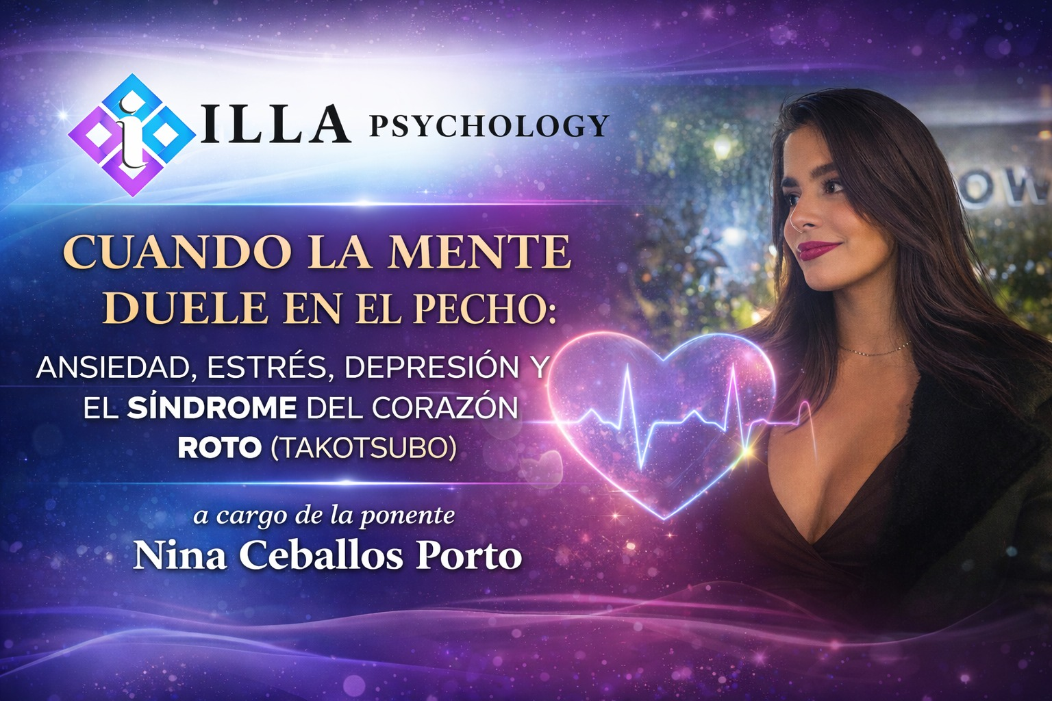 CUANDO LA MENTE DUELE EN EL PECHO: ANSIEDAD, ESTRÉS, DEPRESIÓN Y EL SÍNDROME DEL CORAZÓN ROTO (TAKOT